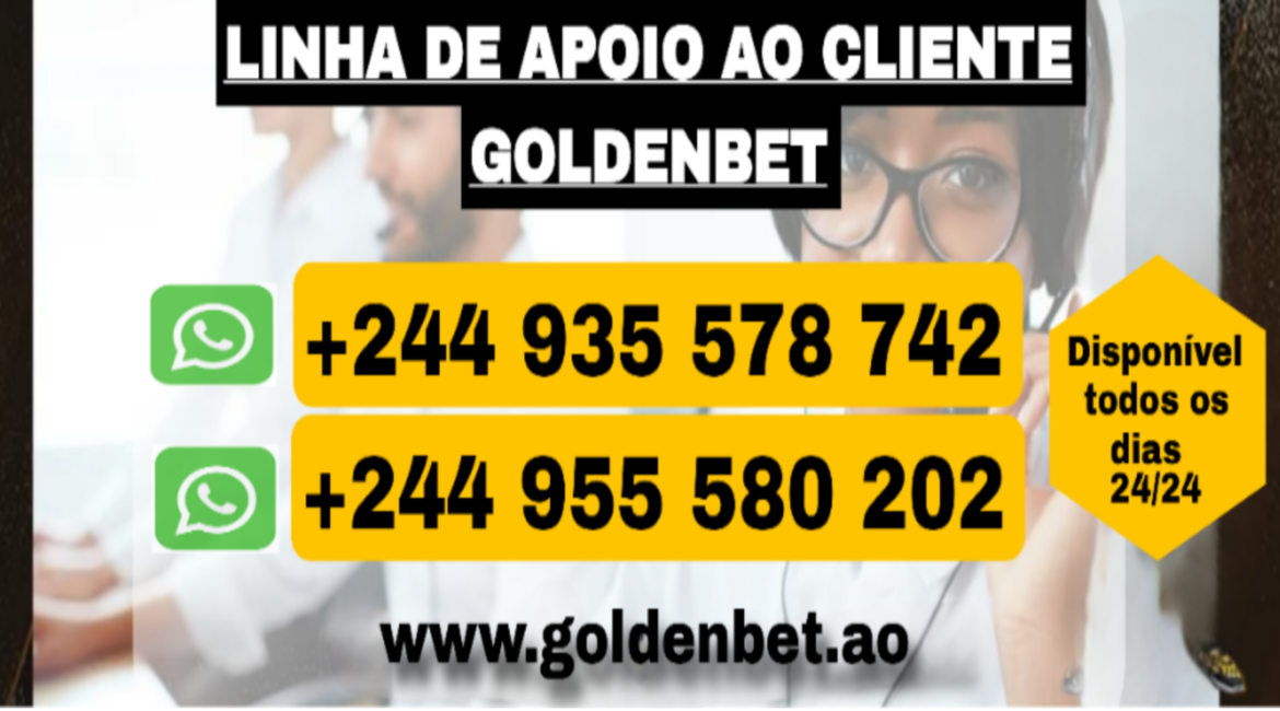 Como contactar o apoio ao cliente da golden bet Angola