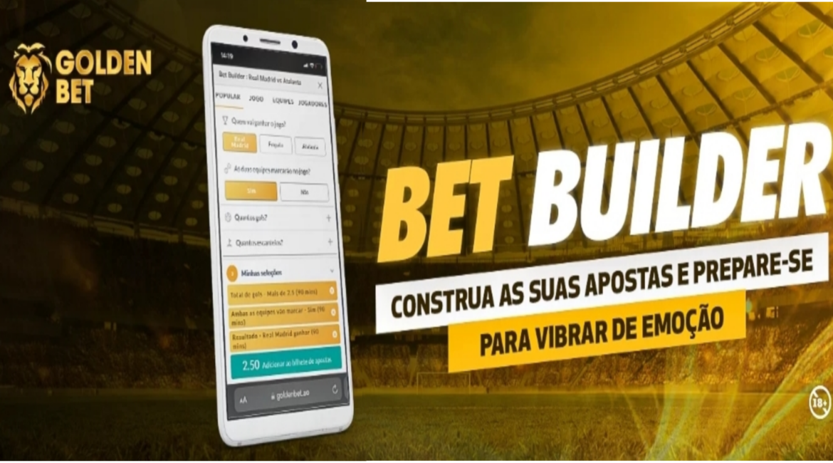 O Construtor de Apostas da Golden Bet é uma funcionalidade que permite aos usuários criarem suas próprias apostas personalizadas em um único evento desportivo.